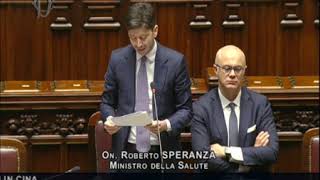 Coronavirus, informativa urgente del ministro della Salute, Roberto Speranza (30.01.20)