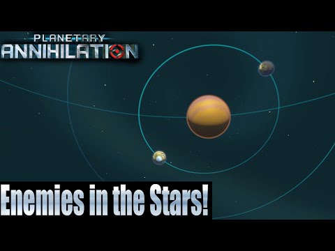 Planetary Annihilation 4 player FFA - Enemies in the Stars!