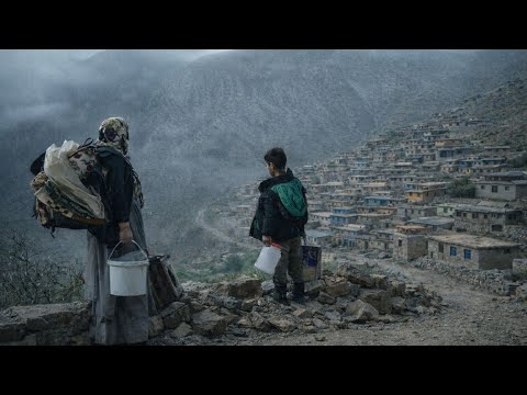 Homeless Nomadic Girl Forced to Leave Zagros Mountain Shelter | Water Crisis Survival
