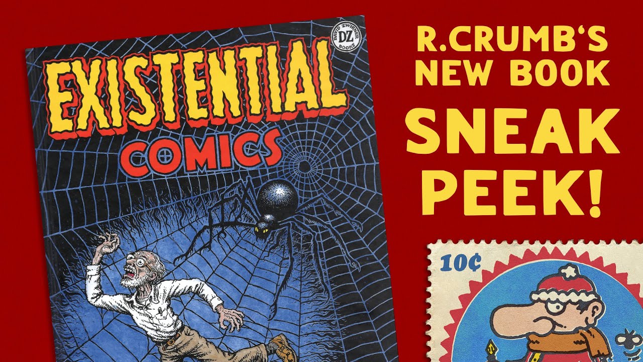 FIRST LOOK!  R. Crumb's New Book (2025)