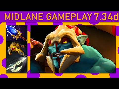 ⭐Crystallis Huskar 20+ Kills! Mid Gameplay - Dota 2 Top MMR