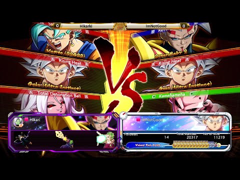 PS4 DBFZ - COM 40 - Hikari vs ImNotGood