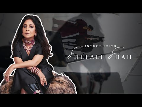 Shefali Shah the new ambassador of Tyaani Jewellery by Karan Johar