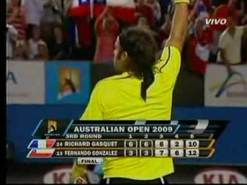 Victoria Fernando Gonzalez vs Gasquet A.Open 09