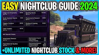 NEW EASY NIGHTCLUB GUIDE IN GTA 5 ONLINE 2024! (Best Way To Make Money In GTA 5 Online)