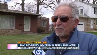 Neighbor of Perry Township men found dead says he hadn't seen them in months