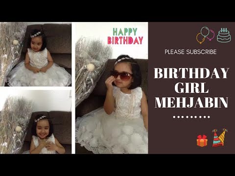 Birthday Girl Mehjabin /everyone say Happy Birthday to her/(21st April)Mehjabin is now 4 years old