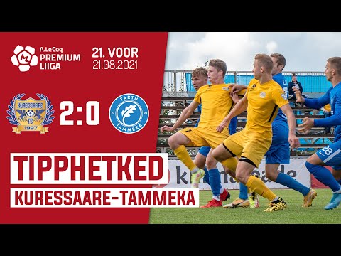 FC Kuressaare - Tartu JK Tammeka l 2:0 l Premium liiga 21. voor l 2021