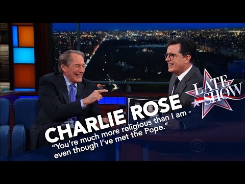 , title : 'Charlie Rose Knows How To Make Stephen Colbert Jealous'