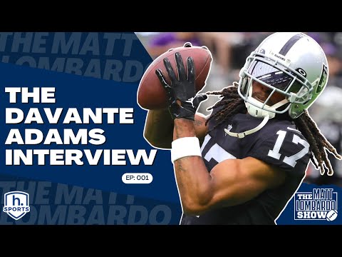 Davante Adams Talks Derek Carr & Aaron Rodgers in Exclusive Interview &More | The Matt Lombardo Show