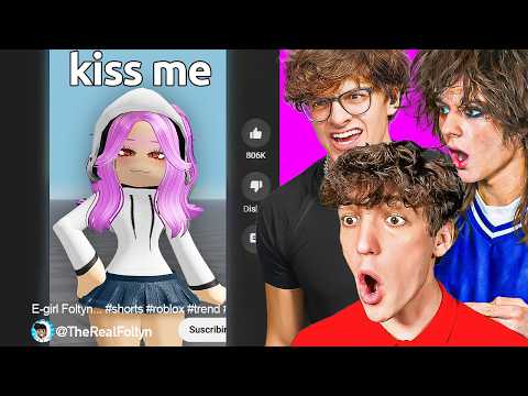SLOB CLAN REACTS TO POPULAR ROBLOX TIKTOKS!!