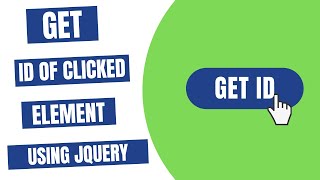 Get ID of Clicked Element using JQuery