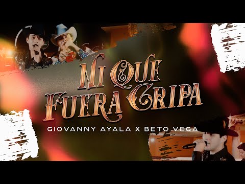 Giovanny Ayala x Beto Vega - Ni Que Fuera Gripa - Lyric Video