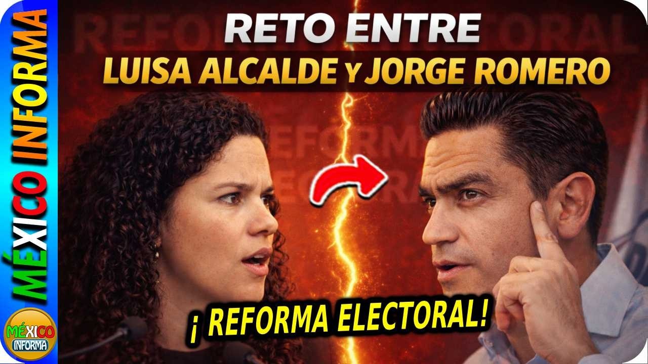 LUISA ACALDE LE LANZA RETO AL PAN Y A JORGE ROMERO. YA LE CONTESTÓ, SE CALIENTA LA REFORMA ELECTORAL