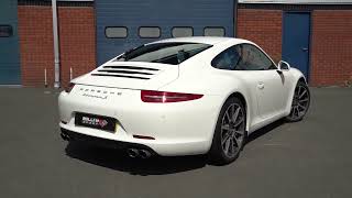 Video: Milltek Edelstahl Duplex Sportauspuff inkl. Klappensteuerung Porsche 911 991.1 Carrera S