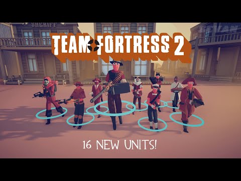 Totally Accurate Battle Simulator - Team Fortress 2 Units Update