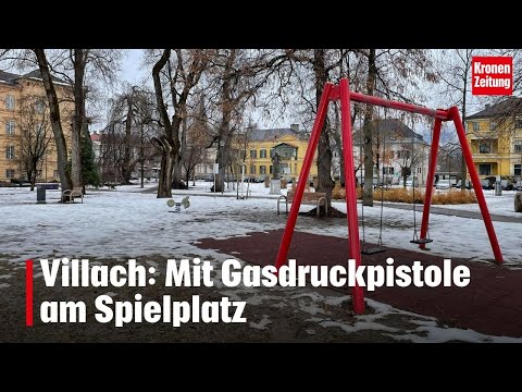 Police operation: Gas-powered pistol at playground | krone.tv NEWS