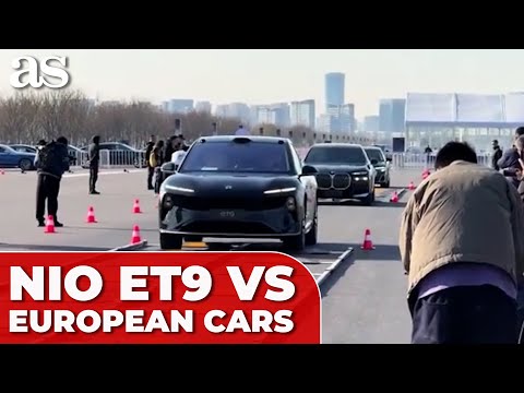 CHINA'S NIO ET9 vs. EUROPEAN luxury CARS in auto power shift