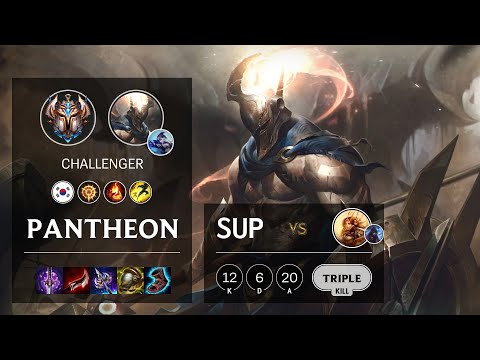 Pantheon Support vs Leona - KR Challenger Patch 10.14