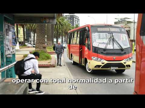 Vuelven las micros: Fin al paro en Valparaíso