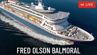 SHIPS TV - Fred Olsen Cruise Ship Departing Port of Southampton (LIVE)