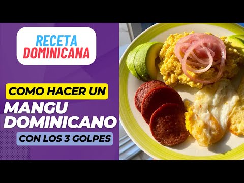 APRENDE a preparar MANGU DOMINICANO SUAVE
