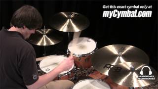 Video thumbnail for Meinl 16" Byzance Traditional Medium Crash Cymbal (B16MC-1030813R) by Memphis Drum Shop