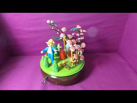 Steinbach uralte Spieluhr Nr. 023 - ein seltenes Sammlerstück aus dem Erzgebirge