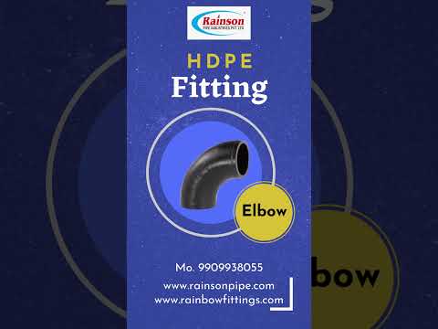 Hdpe Elbow Bend