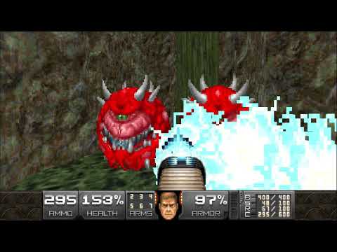 Doom 2: Back To Saturn X Episode 2 - Map 20: Dr. Blockmap's Peninsula of Peril (UV-Max)