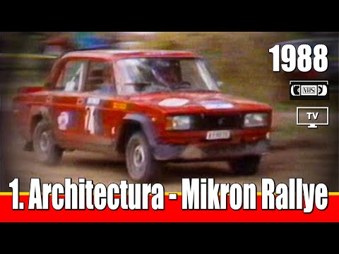 Architectura Mikron Rallye Budapest 1988.  - RallyeShop.hu