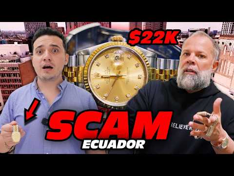 He Flew From Ecuador... Carlos Exposes $22K Rolex SCAM