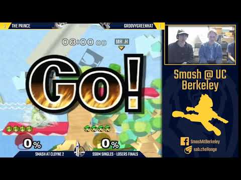 Smash at Cloyne 2 - Melee Singles Losers Finals: The Prince vs Groovy Green Hat