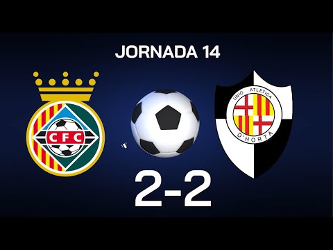 Cerdanyola FC - UAT Horta (2-2) Jornada 14 de #3div5