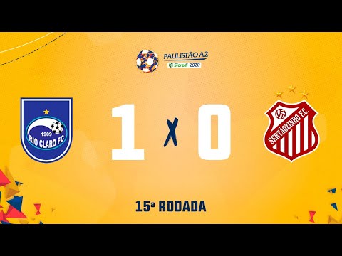 Rio Claro 1 x 0 Sertãozinho - 15ª rodada do Paulistão A2 Sicredi