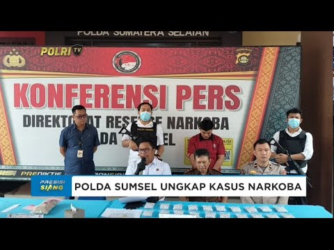 POLDA SUMSEL UNGKAP KASUS NARKOBA JENIS PIL EKSTASI