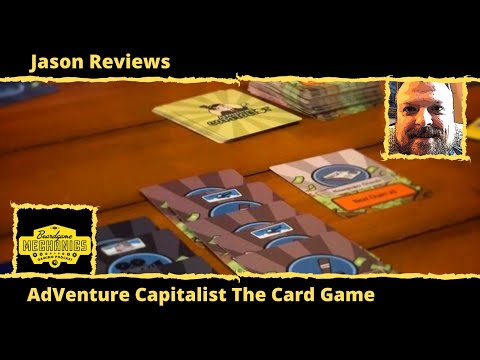 Jason's Board Game Diagnostics of AdVenture Capitalist The Card Game