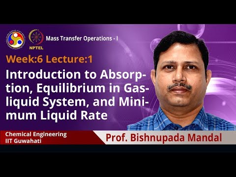 Mass Transfer Operations I introduction video