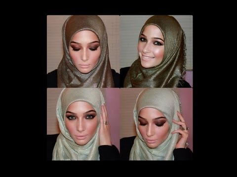 Bronzy Brown Smokey Eye Makeup Tutorial Feat. Hijab-ista.com & Desiolens.com