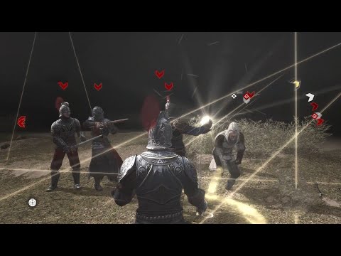Ezio uses the apple to kill Cesare's Soldiers | Assassin's Creed Brotherhood