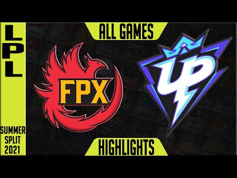 FPX vs UP Highlights ALL GAMES | LPL Summer 2021 W1D3 | FunPlus Phoenix vs Ultra Prime