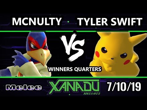 S@X 310 SSBM - McNutly (Falco) Vs. Tyler Swift (Pikachu) - Smash Melee Winners Quarters