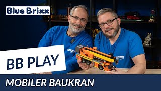 Neu in der Stadt: Der mobile Baukran mit echter Kranfunktion! | BlueBrixx