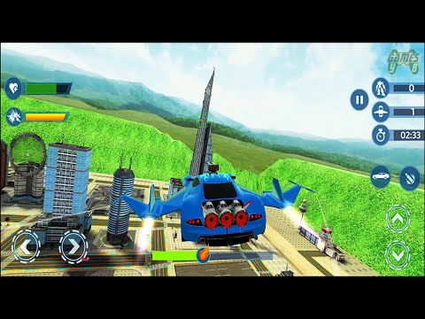 Flying Dragon Robot Car Transformation - Android Gameplay 1080p60