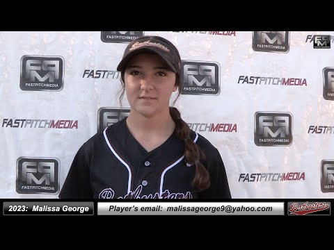 2023 Malissa George - Committed Sacramento State Middle Infielder Softball Player Skills Video