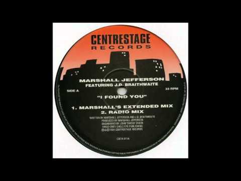 Marshall Jefferson - I Found You (Marshall's Extended Mix)