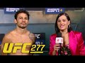 Alexandre Pantoja after SUBMITTING Alex Perez: I did today what I do ALL DAY in the gym | ESPN MMA