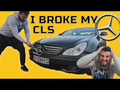 Mercedes-Benz CLS w219🔥🔧 Front grill upgrade, AMG look//Inlocuire grila veche la CLS