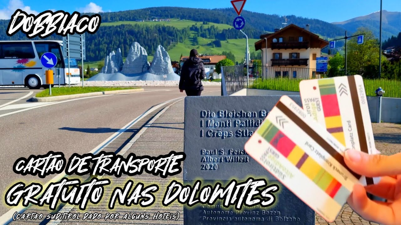 DOBBIACO COMO VIAJAR PELAS DOLOMITES SEM PAGAR O TRANSPORTE PÚBLICO!