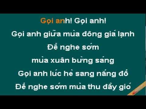 Goi Anh Karaoke - Thanh Lam - CaoCuongPro